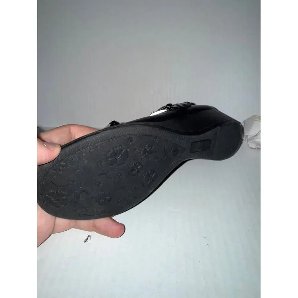 Curfew Girl Black Mary Jane kids Shoes SZ 1